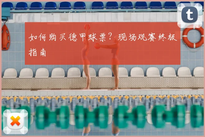 如何购买德甲球票？现场观赛终极指南